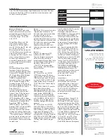 Cooper Lighting Shaper 1250-ATR SERIES Specification Sheet preview