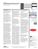 Preview for 1 page of Cooper Lighting Shaper 1250-STR SERIES Specification Sheet