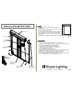 Cooper Lighting Shaper 601-H Installation Instructions preview