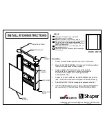 Cooper Lighting Shaper 601V-24 Installation Instructions preview