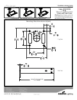 Preview for 2 page of Cooper Lighting Streetworks Indoor Lighting Installation Instructions