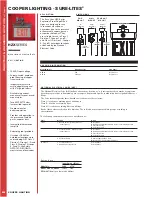 Preview for 1 page of Cooper Lighting Sure-Lites HZX Series Specification Sheet