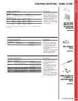 Cooper Lighting Sure-Lites VRSD Installation Manual preview