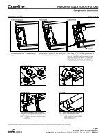 Cooper Lighting Suspended Luminaire Installation Instructions preview