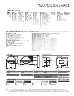 Предварительный просмотр 19 страницы Cooper Lighting Talon Area Luminaire Brochure