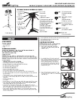 Preview for 1 page of Cooper Lighting TQS1000QD Instruction Manual