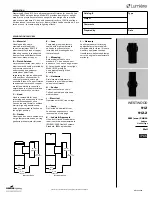 Preview for 1 page of Cooper Lighting Westwood 912 Specification