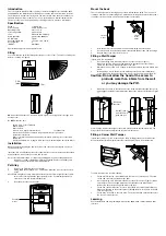 Cooper Menvier Scantronic 715r Installation Manual предпросмотр