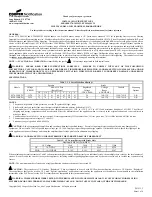 Preview for 1 page of Cooper Notification ET70-24MCW Series Installation Instructions