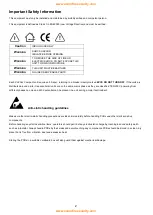 Preview for 3 page of Cooper safety VoCall CFVCCM9 Compact Master Installation, Commissioning And Maintenance Manual