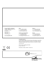 Preview for 20 page of Cooper safety VoCALL CFVCM User Manual & Log Book