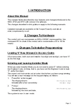 Preview for 3 page of Cooper Security Scantronic 9751 Update Manual