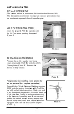 Предварительный просмотр 4 страницы Cooper Surgical LEEP PRECISION LP-30-120 Operating Manual