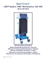 Cooper Surgical LEEP System 1000 Operating Manual предпросмотр