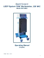 Предварительный просмотр 3 страницы Cooper Surgical LEEP System 1000 Operating Manual