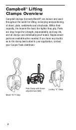 Preview for 2 page of Cooper Tools Campbell E Operator'S Manual