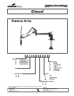 Cooper Tools Cleco PBA-12 Operation & Service Manual предпросмотр