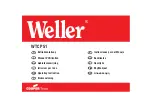 Preview for 1 page of Cooper Tools Weller WTCP 51 Operating Instructions Manual