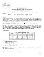 Предварительный просмотр 1 страницы Cooper Wheelock STH-15S Installation Instructions