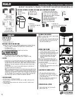 Cooper Halo FE08A40FDB Instruction Manual preview