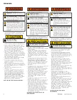 Preview for 2 page of Cooper Halo RA4 Series Instructions Manual