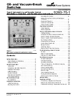 Cooper Kyle Type S Installation, Operation And Maintenance Instructions preview