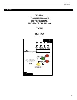 Preview for 21 page of Cooper Low Impedance Bus Differential Relay M-LIB3 Operation Manual