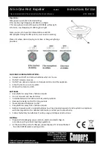 Предварительный просмотр 2 страницы Coopers of Stortford 11265 Instructions For Use