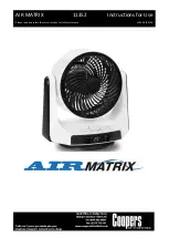 Coopers of Stortford AIR MATRIX Instructions For Use preview