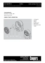 Preview for 2 page of Coopers of Stortford AIR MATRIX Instructions For Use