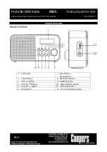 Preview for 4 page of Coopers of Stortford AK06WG-0500100BW Instructions For Use Manual