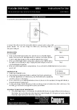 Preview for 5 page of Coopers of Stortford AK06WG-0500100BW Instructions For Use Manual