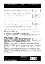 Preview for 7 page of Coopers of Stortford AK06WG-0500100BW Instructions For Use Manual