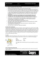 Preview for 3 page of Coopers of Stortford F377 Instructions For Use