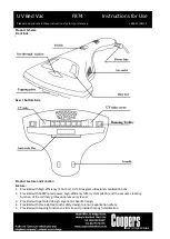 Preview for 2 page of Coopers of Stortford F874 Instructions For Use Manual