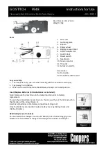 Preview for 1 page of Coopers of Stortford F948 Instructions For Use