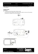 Предварительный просмотр 4 страницы Coopers of Stortford G040 Instructions For Use Manual