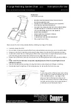 Preview for 1 page of Coopers of Stortford G331 Instructions For Use