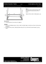 Preview for 2 page of Coopers of Stortford G371 Instructions For Use