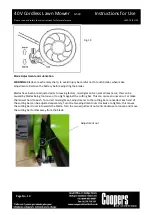 Preview for 14 page of Coopers of Stortford G543 Instructions For Use Manual