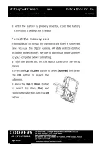 Preview for 6 page of Coopers of Stortford G554 Instructions For Use Manual