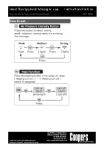 Preview for 11 page of Coopers of Stortford G608 Instructions For Use Manual