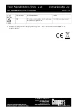 Предварительный просмотр 2 страницы Coopers of Stortford G679 Instructions For Use