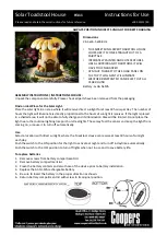 Preview for 1 page of Coopers of Stortford H311 Assembly Instructions/Instructions For Use