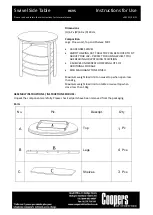 Coopers of Stortford H695 Instructions For Use preview