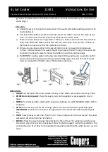 Preview for 2 page of Coopers of Stortford HydroBreeze 11441 Instructions For Use Manual