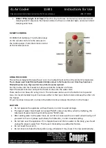 Preview for 3 page of Coopers of Stortford HydroBreeze 11441 Instructions For Use Manual