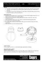 Предварительный просмотр 2 страницы Coopers of Stortford PK2CuT Instructions For Use