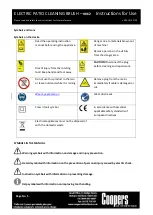 Preview for 5 page of Coopers of Stortford Victor Tools H062 Instructions For Use Manual