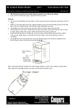 Предварительный просмотр 4 страницы Coopers 10377 Instructions For Use Manual